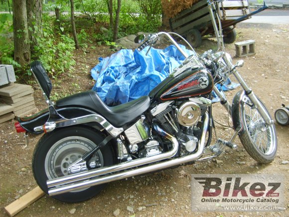 1992 harley-davidson fxstc 1340 softail custom photo